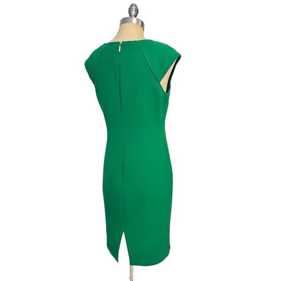 Karl Lagerfeld Paris Green Bodycon Dress Size 8 - Picture 3 of 4